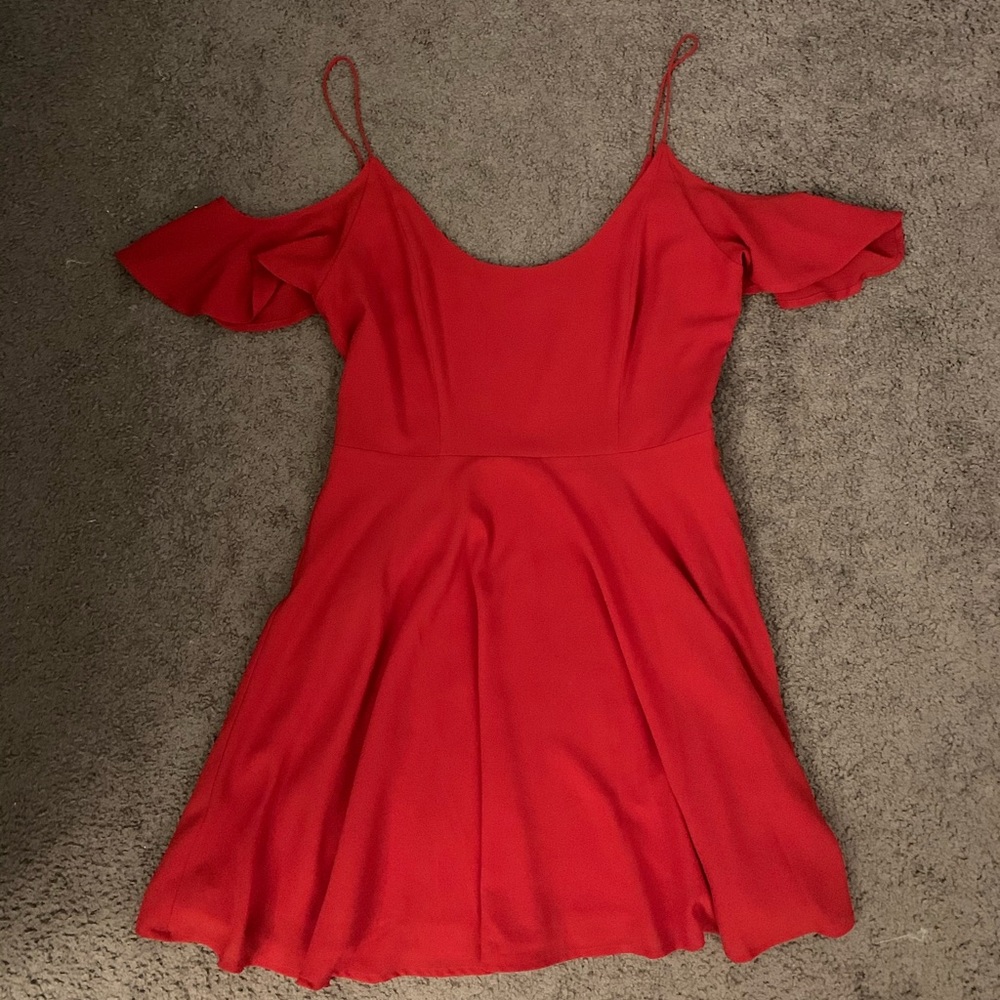 Red dress